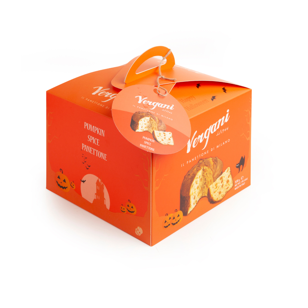 Pumpkin Spice Halloween Panettone