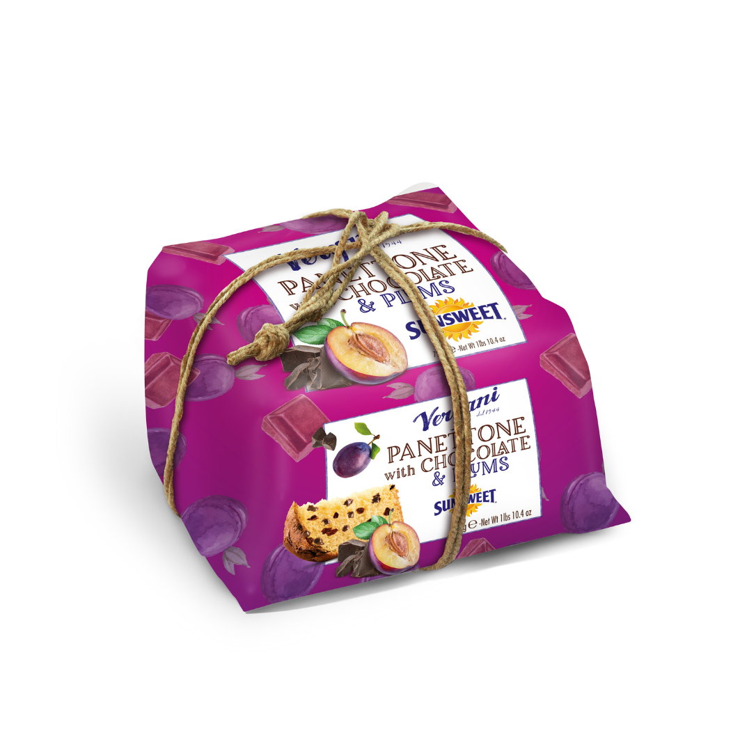 Sunsweet Plum and Chocolate Panettone