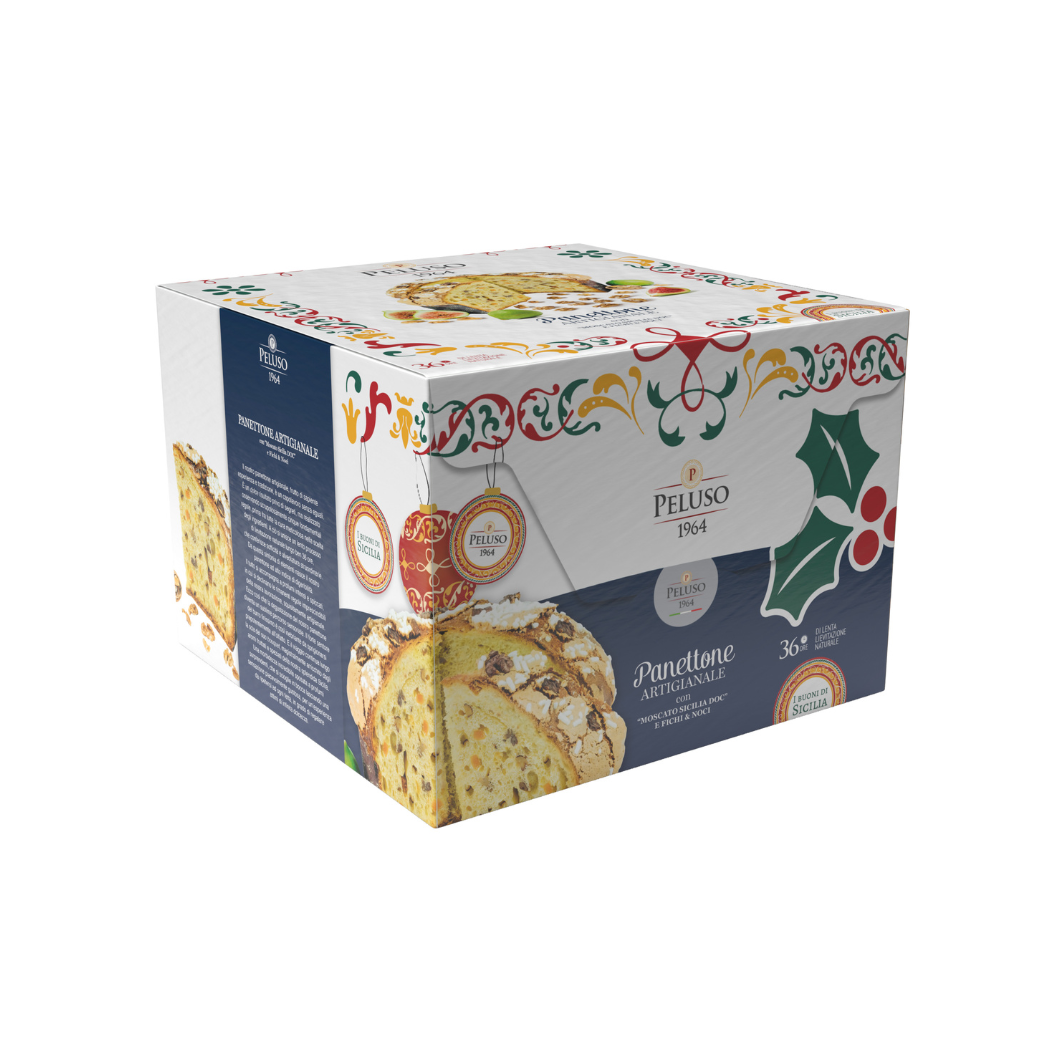 Peluso Moscato, Fig, and Nut Panettone