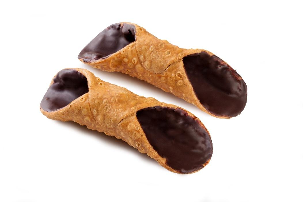 Pennisi Large Cannoli Shells - Chocolate Lined