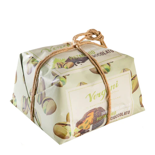 Pistachio And Chocolate Panettone