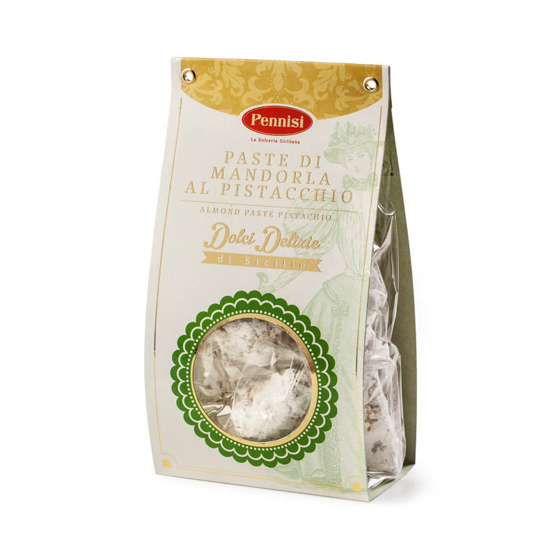 Pistachio Almond Paste Cookies