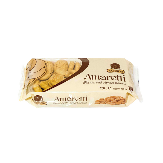 Amaretti Cookies with Apricot Kernels