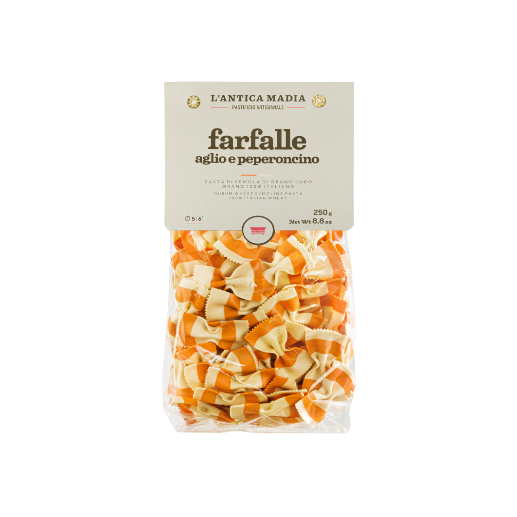 Garlic and Chili Farfalle