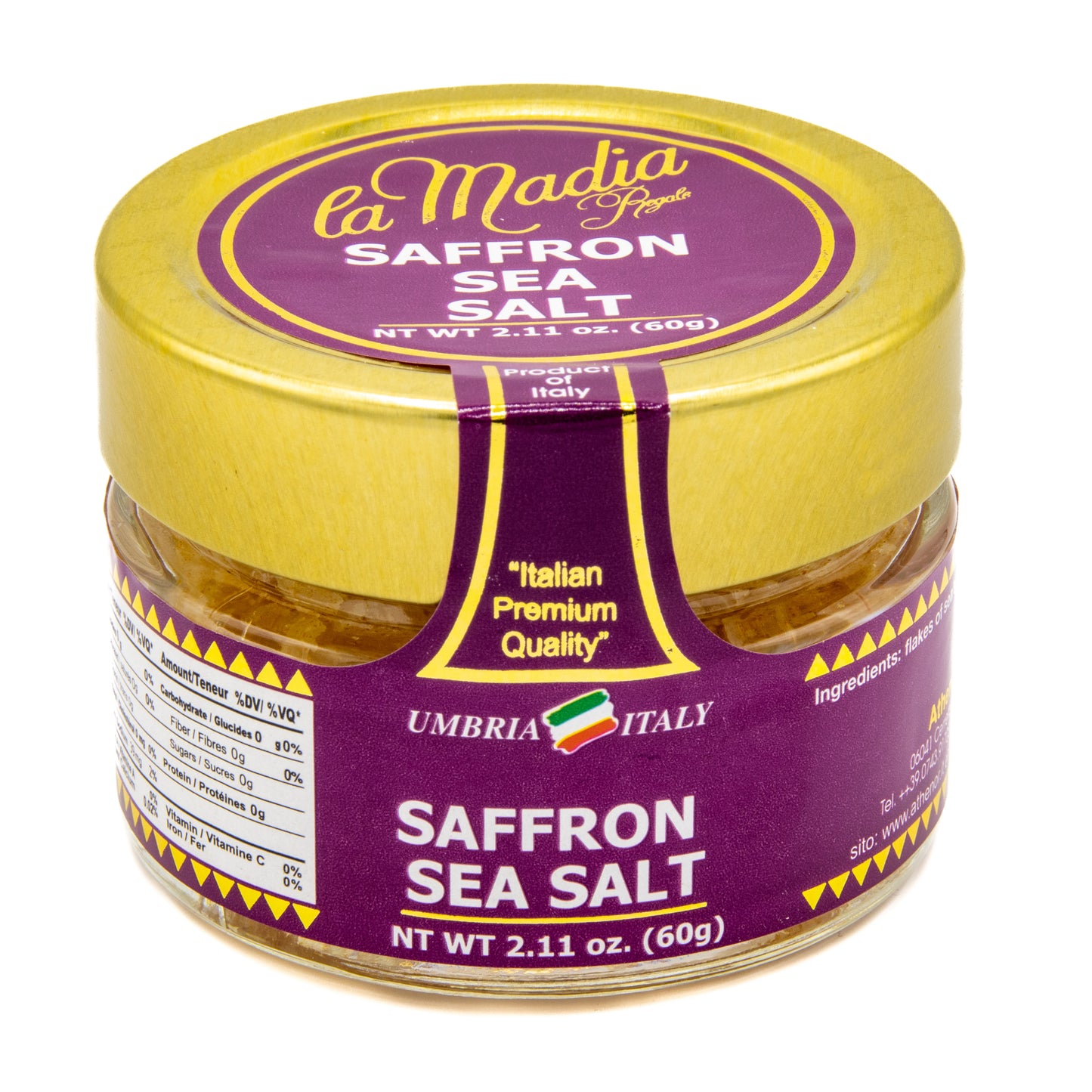 Saffron Sea Salt