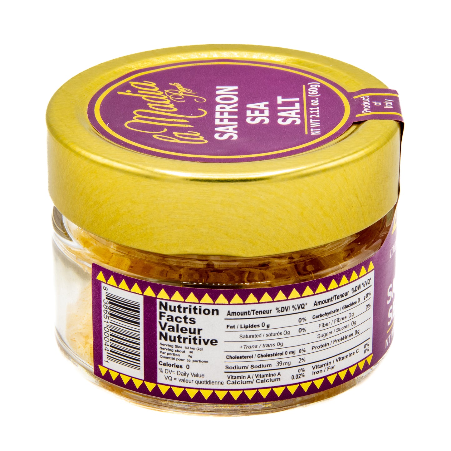 Saffron Sea Salt