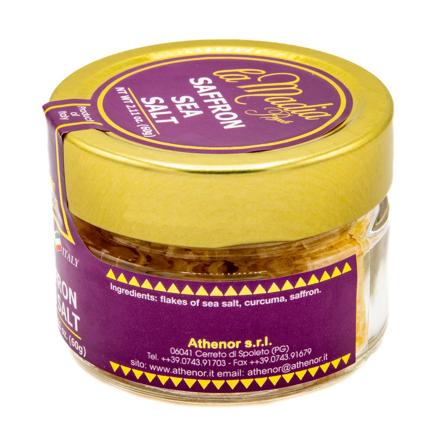 Saffron Sea Salt