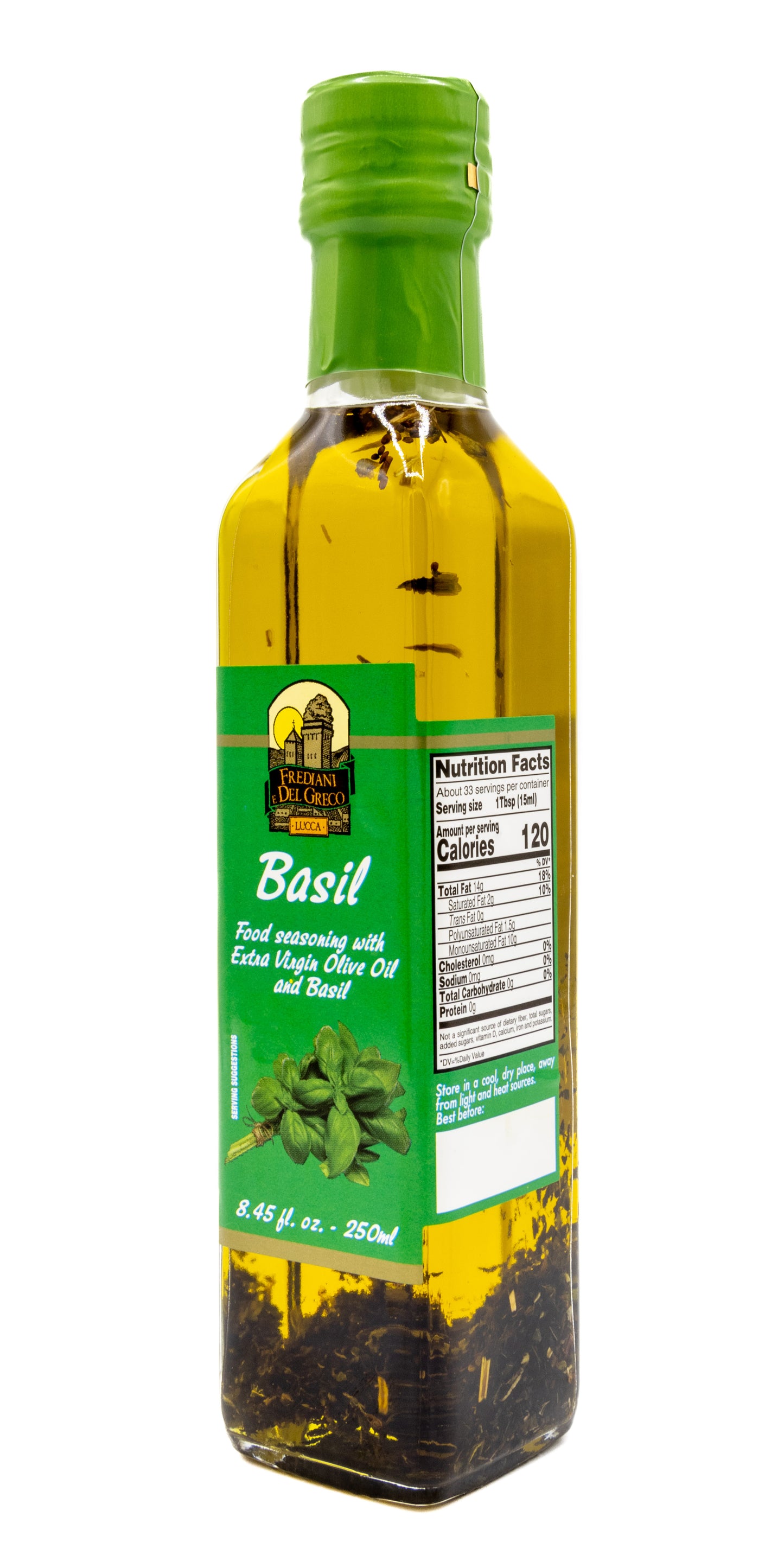 Basil infused Olive Oil