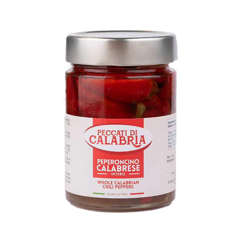 Whole Calabrian Peppers in Oil