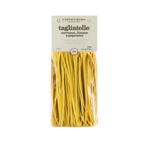 Turmeric, Pepper, and Lemon Tagliatelle