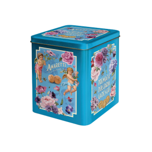 Amarettini Tin – Blue