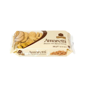 Amaretti Cookies with Apricot Kernels