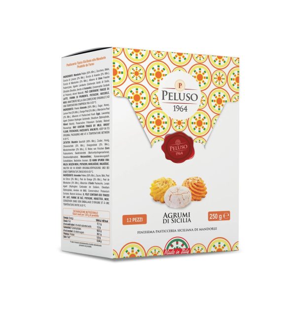 Assorted Citrus Almond Paste Cookies