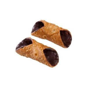 Chocolate-Lined Mini Cannoli Shells