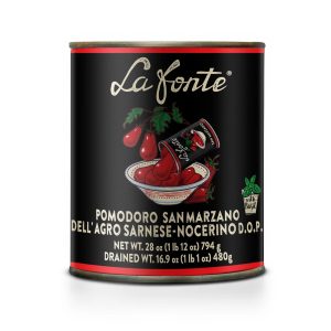 DOP San Marzano Pear Tomatoes with Basil