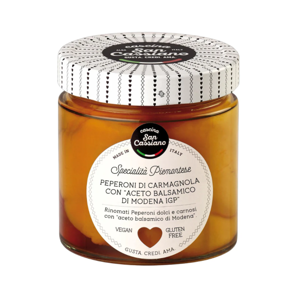 Carmagnola Peppers in Balsamic Vinegar