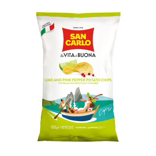 Lime and Pink Pepper Chips - Image 2