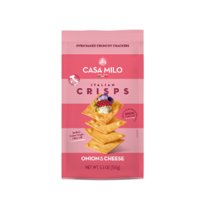 Onion and Cheese Italian Crisps